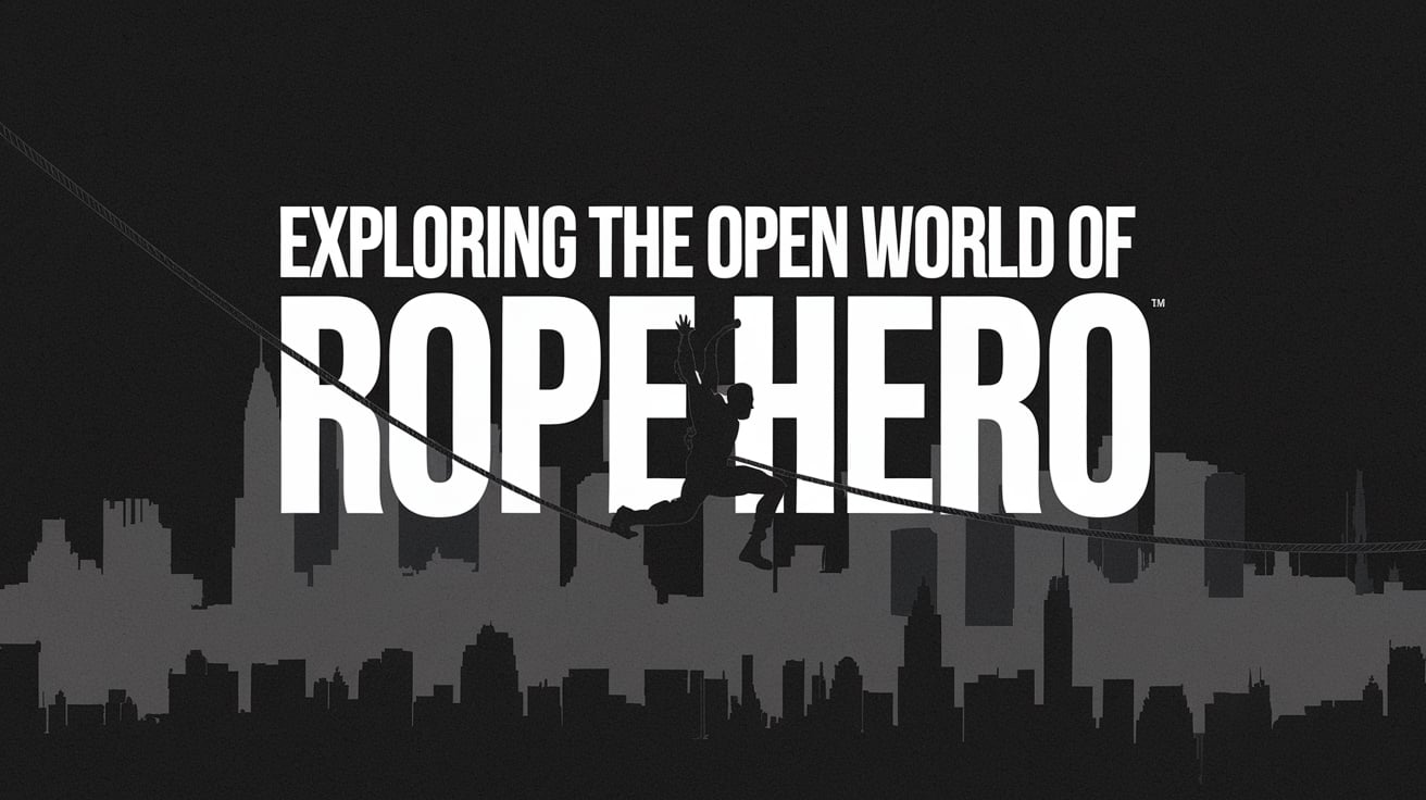 Exploring the Open World of Rope Hero